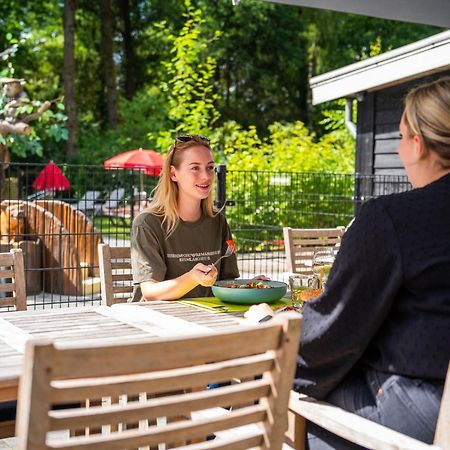 Comfortable Chalet With Combination Microwave Near The Veluwe Hoenderloo Esterno foto